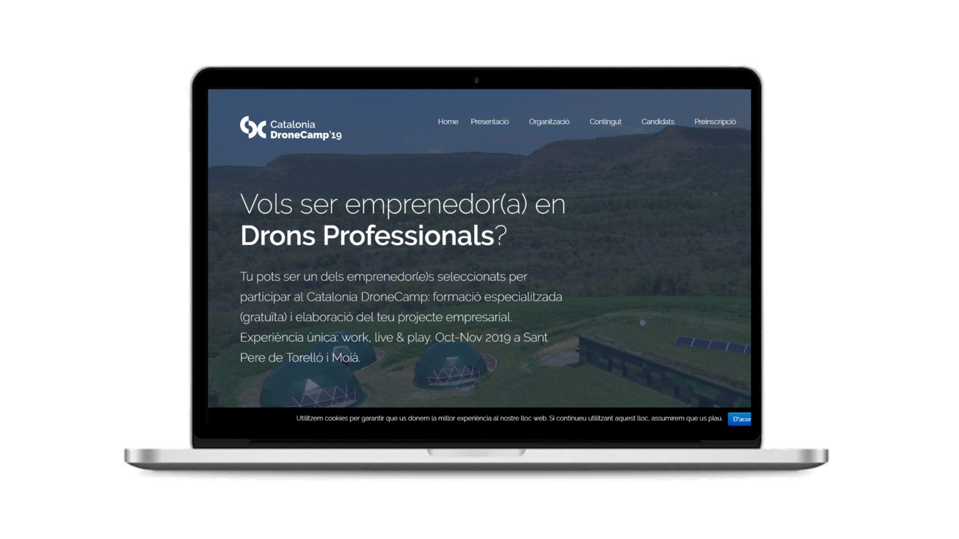 catalonia drone camp
